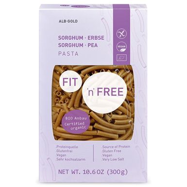 MAKARON (Z SORGO I GROCHU) BEZGLUTENOWY BIO 300g 