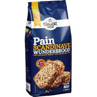 MIESZANKA DO WYPIEKU CHLEBA WIELOZIARNISTEGO BEZGLUTENOWA (SKANDYNAWSKA) BIO 600g 15900