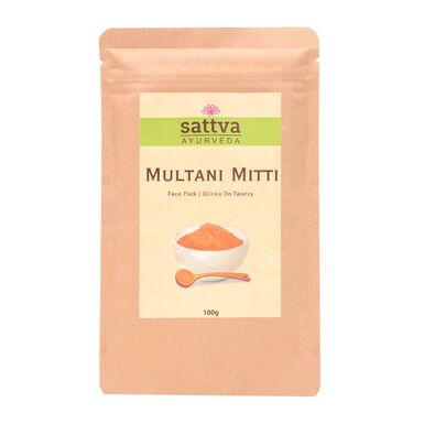 GLINKA KOSMETYCZNA DO TWARZY MULTANI MITTI 100g 