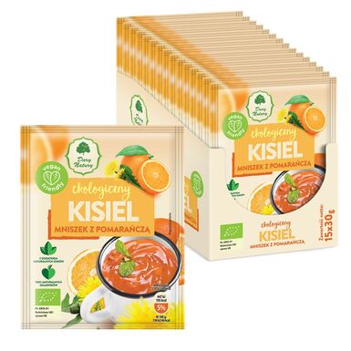KISIEL INSTANT MNISZEK Z POMARAŃCZĄ BEZGLUTENOWY BIO 30g 