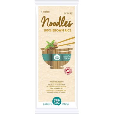 MAKARON (RYŻOWY RAZOWY) NOODLE SPAGHETTI BEZGLUTENOWY BIO 250g 