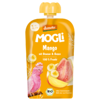 MUS BANAN GUAWA MANGO BEZ DODATKU CUKRÓW OD 1 ROKU DEMETER BIO 100g 28606