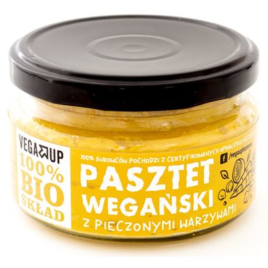 PASZTET WEGAŃSKI Z PIECZONYMI WARZYWAMI BIO 190g 