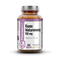 KWAS HIALURONOWY (150 mg) BEZGLUTENOWY 60 KAPSUŁEK 18446