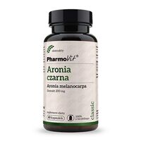 ARONIA CZARNA MELANOCARPA EKSTRAKT (200 mg) BEZGLUTENOWY 60 KAPSUŁEK 20580