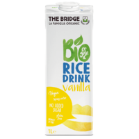 NAPÓJ RYŻOWY O SMAKU WANILIOWYM BEZ DODATKU CUKRÓW BEZGLUTENOWY BIO 1L 23110