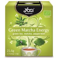 HERBATKA GREEN MATCHA ENERGY (ZIELONA HERBATA, MATCHA, MIĘTA) BIO (12 x 1,8g) 21,6g 17267
