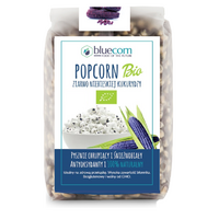 POPCORN (ZIARNO KUKURYDZY NIEBIESKIEJ) BEZGLUTENOWE BIO 350g 