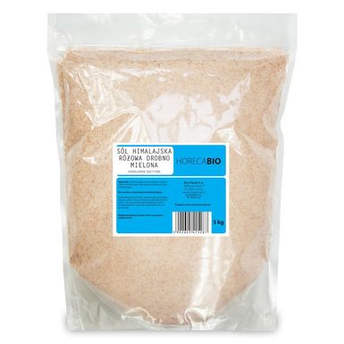 SÓL HIMALAJSKA RÓŻOWA DROBNO MIELONA 5kg 
