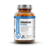 COLOSTRUM BOVINUM BEZGLUTENOWE (400 mg) 60 KAPSUŁEK 