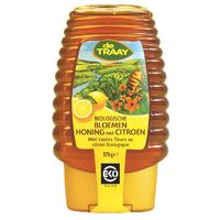 MIÓD NEKTAROWY WIELOKWIATOWY O SMAKU CYTRYNY Z DOZOWNIKIEM BIO 375g 21355