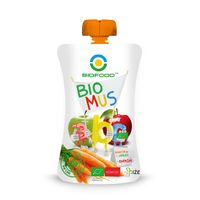 MUS MARCHWIOWO JABŁKOWY BEZGLUTENOWY BIO 90g 14836