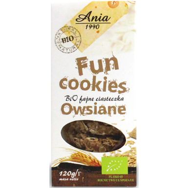 FUN COOKIES OWSIANE BIO 120g 