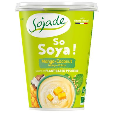 DESER SOJOWY MANGO KOKOS BEZGLUTENOWY BIO 400g 