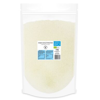 MĄKA KASZTANOWA BEZGLUTENOWA BIO 4kg 