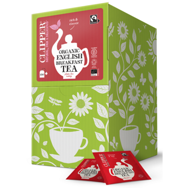 HERBATA CZARNA ENGLISH BREAKFAST FAIR TRADE BIO (250 x 2,2g) 550g 