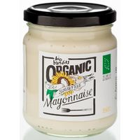 MAJONEZ JAJECZNY BEZ DODATKU CUKRÓW BIO 240ml 19136