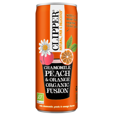 NAPÓJ OWOCOWY O SMAKU RUMIANEK POMARAŃCZA BRZOSKWINIA BIO 250ml 