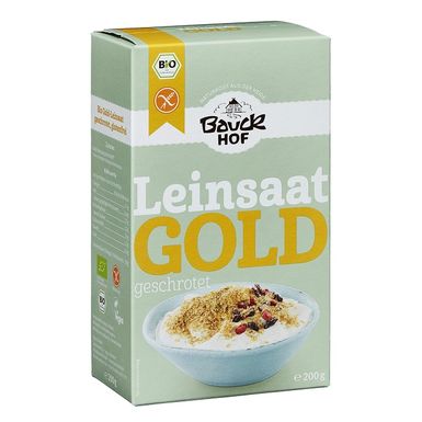 LEN ZŁOTY MIELONY BEZGLUTENOWY BIO 200g 