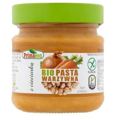 PASTA WARZYWNA Z CIECIORKĄ BEZGLUTENOWA BIO 160g 