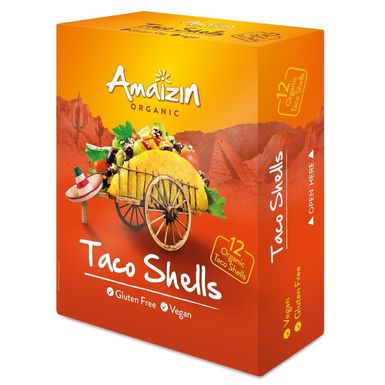 MUSZLE TACO BEZGLUTENOWE BIO (12szt.) 150g 