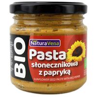 PASTA SŁONECZNIKOWA Z PAPRYKĄ BIO 185g 28554