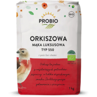 MĄKA ORKISZOWA LUKSUSOWA TYP 550 BIO 1kg 