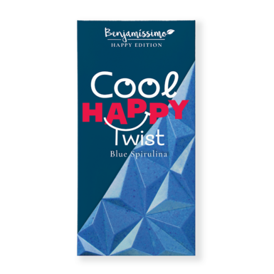 TABLICZKA KAKAOWA NIEBIESKA SPIRULINA SÓL MORSKA BEZGLUTENOWA BIO 60g 