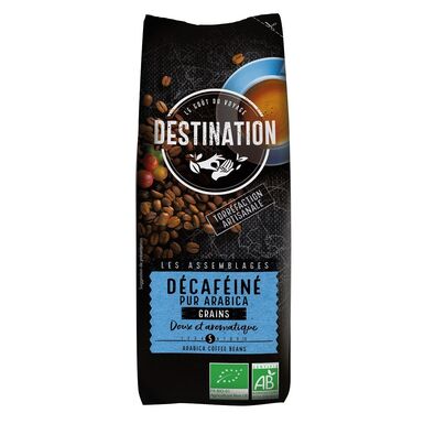KAWA ZIARNISTA BEZKOFEINOWA ARABICA 100 % BIO 250g 