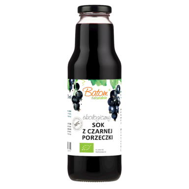 SOK Z CZARNEJ PORZECZKI NFC BIO 750ml 