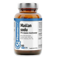 MAŚLAN SODU (500 mg) BEZGLUTENOWY 60 KAPSUŁEK 27159