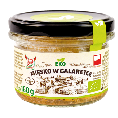 MIĘSKO W GALARETCE BIO 180g 