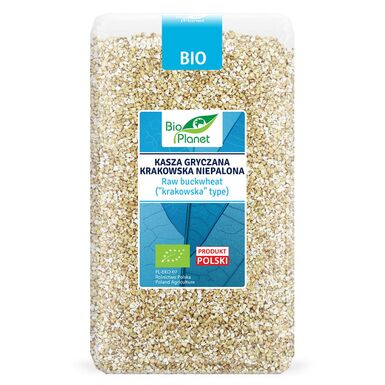 KASZA GRYCZANA KRAKOWSKA NIEPALONA BIO 1kg 