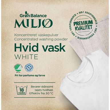 PROSZEK DO PRANIA BIAŁYCH UBRAŃ (KONCENTRAT) ECO 785g (18 PRAŃ) 