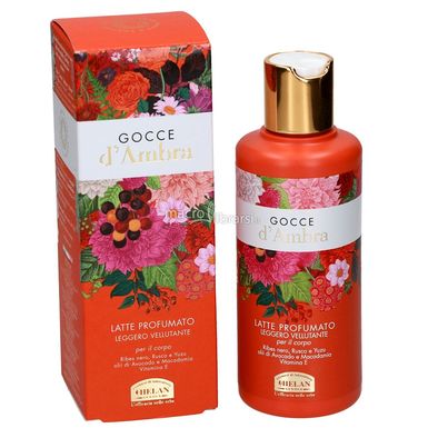 MLECZKO DO CIAŁA PERFUMOWANE GOCCE D'AMBRA 200ml 