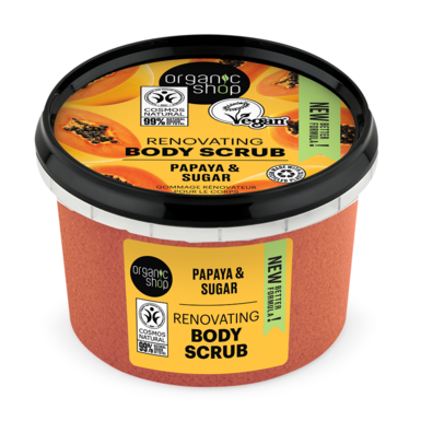 PEELING DO CIAŁA REGENERUJĄCY PAPAJA I CUKIER ECO 250ml 