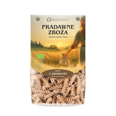 MAKARON (Z PŁASKURKI JASNY) ŚWIDERKI BIO 250g 