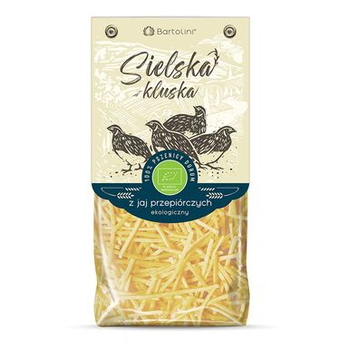 MAKARON BIO KRAJANKA Z JAJAMI PRZEPIÓRCZYMI 250g 