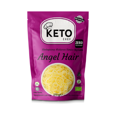 MAKARON (KONJAC) ANGEL HAIR BEZGLUTENOWY BIO 270g (200g) 