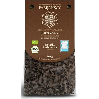 MAKARON (GRYCZANY) WSTĄŻKA KARBOWANA REGINETTE BIO 300g 