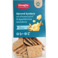 KRAKERSY Z SEREM I SŁONECZNIKIEM BIO 100g 28970