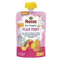 MUS GRUSZKOWY KUCYK (GRUSZKA BRZOSKWINIA MALINA ORKISZ) BEZ DODATKU CUKRÓW OD 8 MIESIĄCA DEMETER BIO 100g 24581