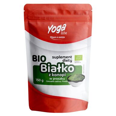 BIAŁKO KONOPNE W PROSZKU BIO 150g 