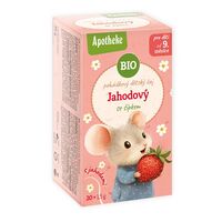 HERBATKA BAJKOWA DLA DZIECI DZIKA RÓŻA Z TRUSKAWKĄ OD 9 MIESIĄCA BIO (20 x 1,5g)  30g 28708