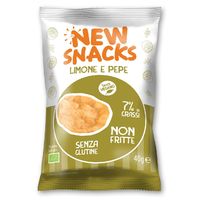 CHRUPKI ZIEMNIACZANE O SMAKU CYTRYNY Z PIEPRZEM BEZGLUTENOWE BIO 40g – NEW SNACKS15920