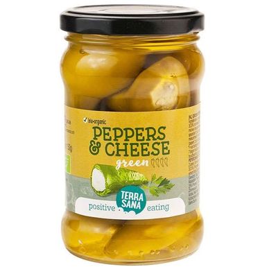 PAPRYCZKI ZIELONE Z SEREM BIO 270g 