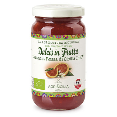 MUS Z CZERWONEJ POMARAŃCZY ARANCIA ROSSA DI SICILIA I.G.P BIO 240g 