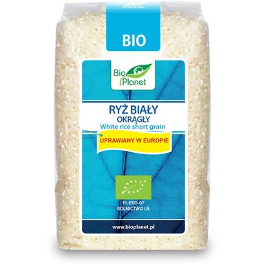 RYŻ BIAŁY OKRĄGŁY BIO 500g 