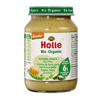 ZIEMNIAK GROSZEK CUKINIA BEZ DODATKU CUKRÓW BEZGLUTENOWE OD 6 MIESIĄCA DEMETER BIO 190g (SŁOIK) 23166