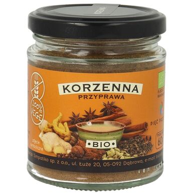 PRZYPRAWA KORZENNA BEZGLUTENOWA BIO 60g 